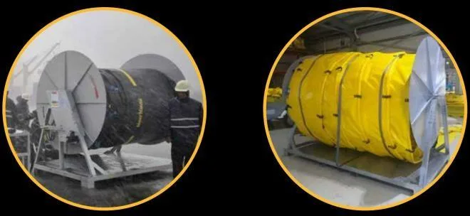 SORB®MS BARRIER REEL – hydraulický navijak na norné steny